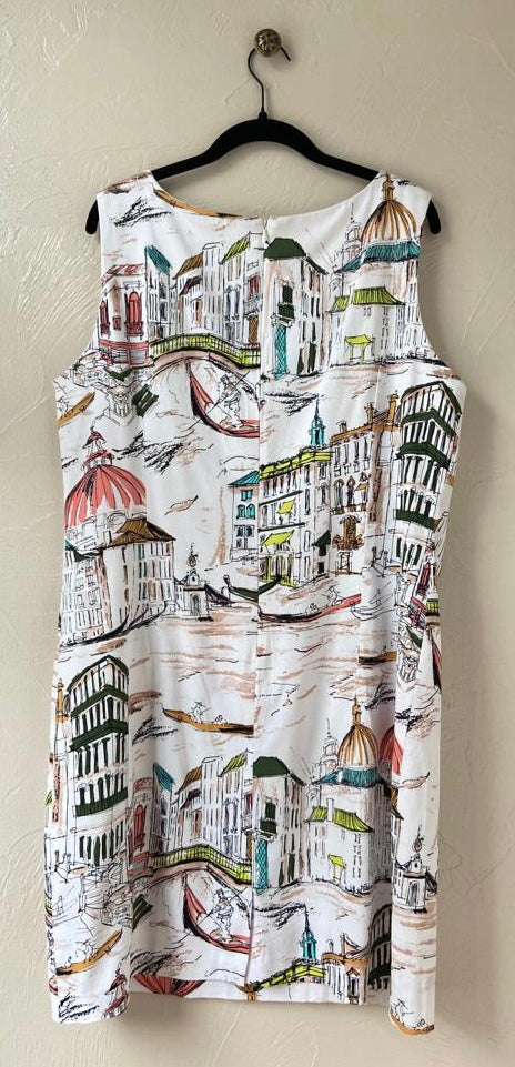 Venice Print Dress