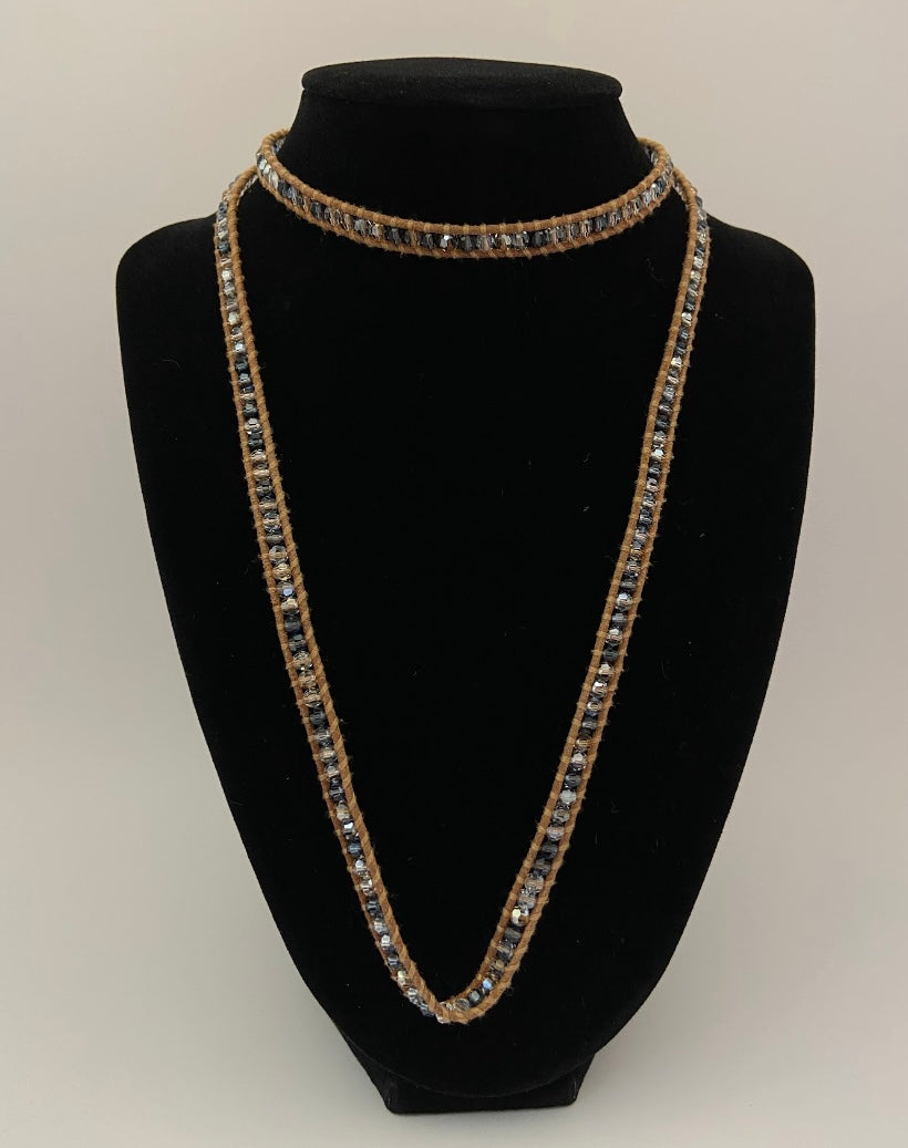 Multi-stone Bead Necklace