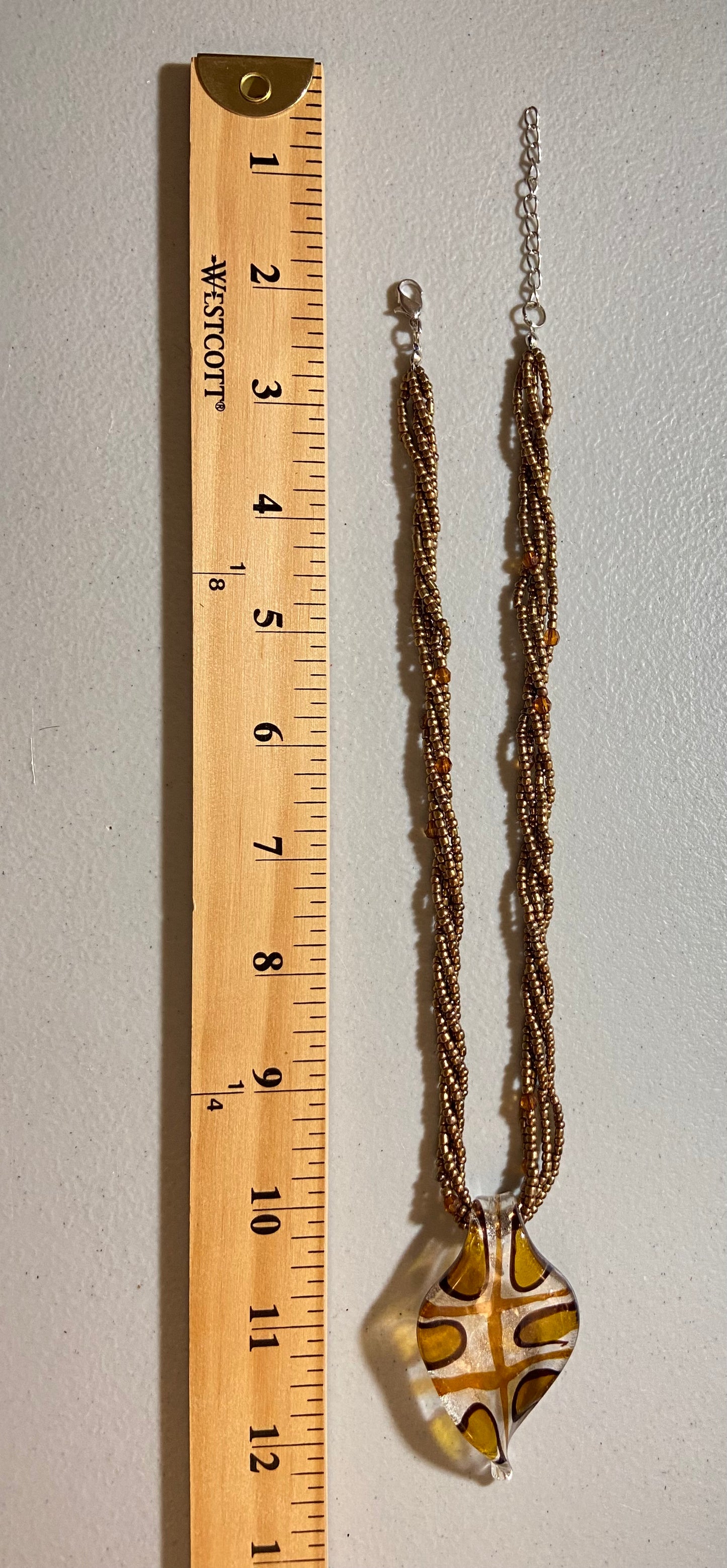 Bronze Multi StrandNecklace