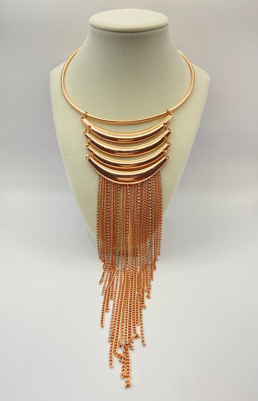 Copper Cascade Necklace