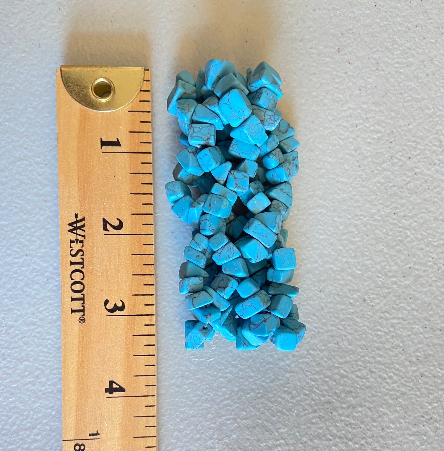 Turquoise Nugget Beads Bracelet