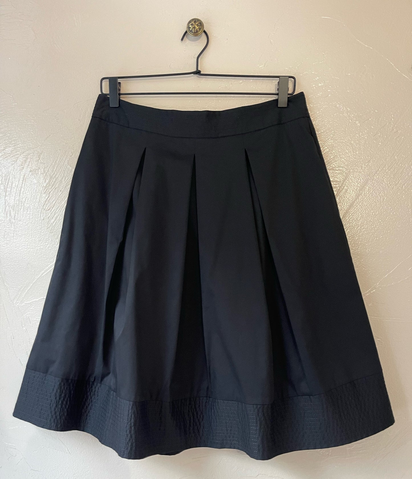 Pleated Black Skirt