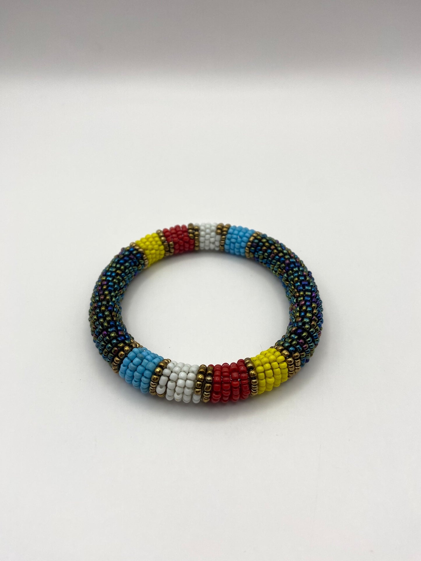 African Style Beaded Bracelet