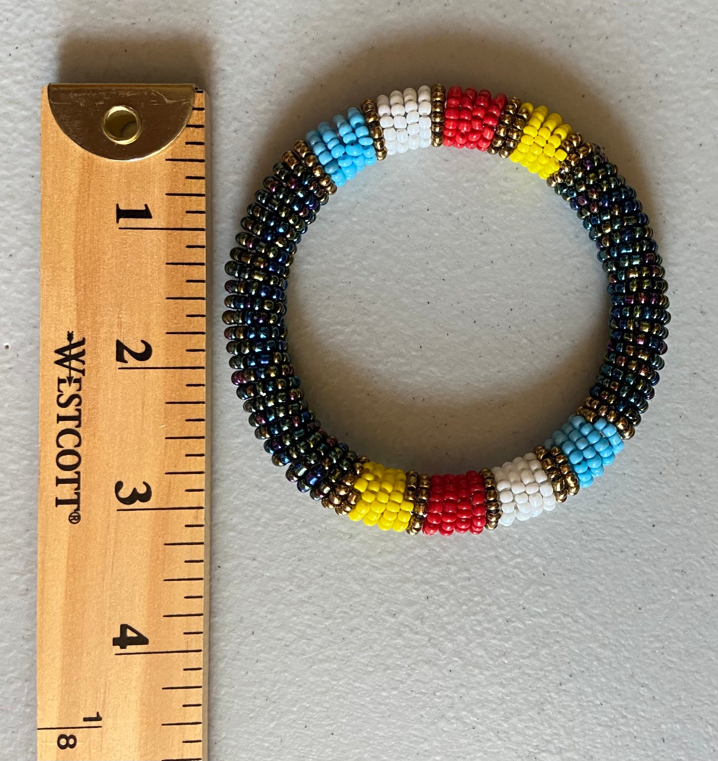 African Style Beaded Bracelet