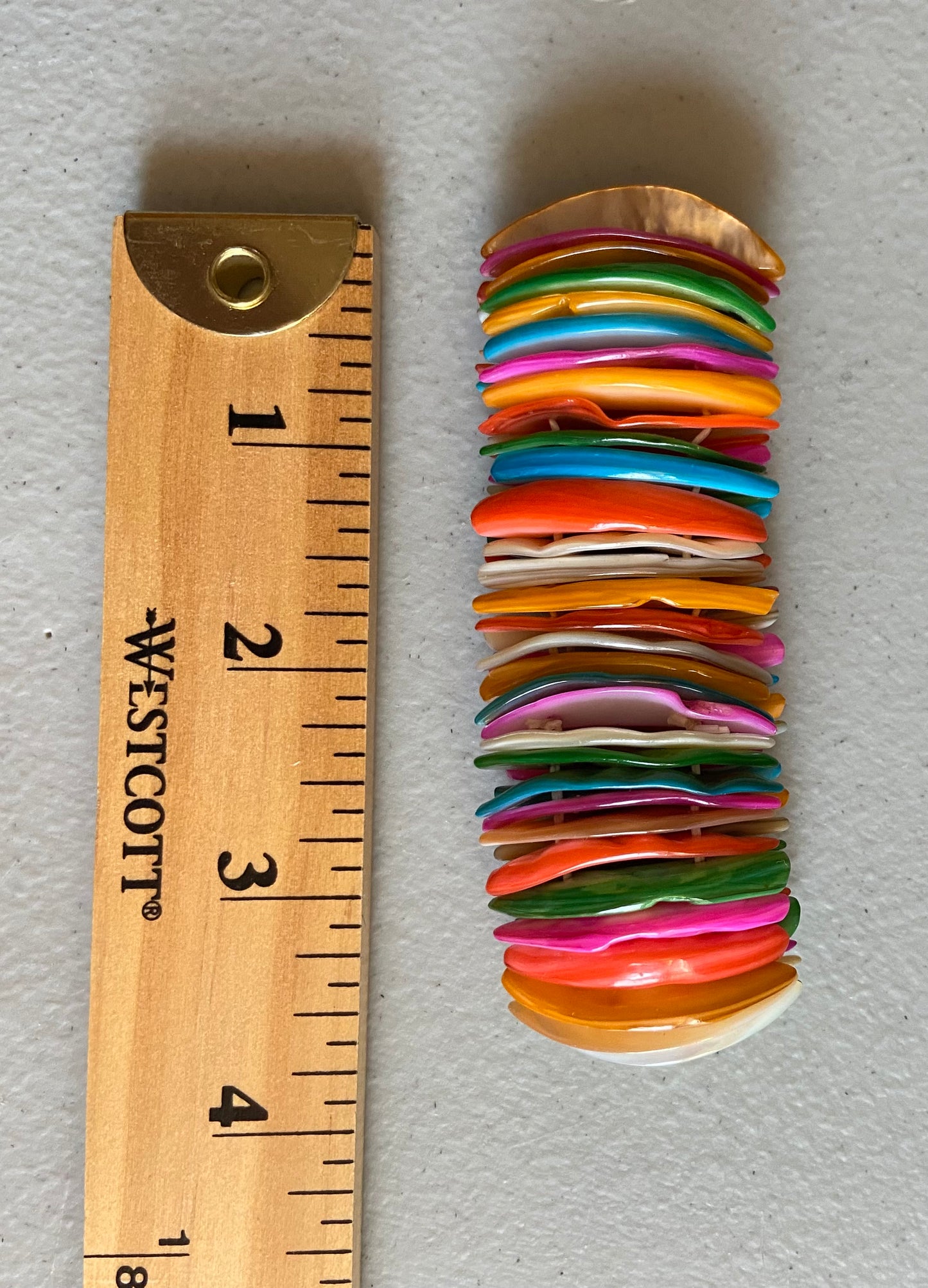 Multicolor Shells Bracelet