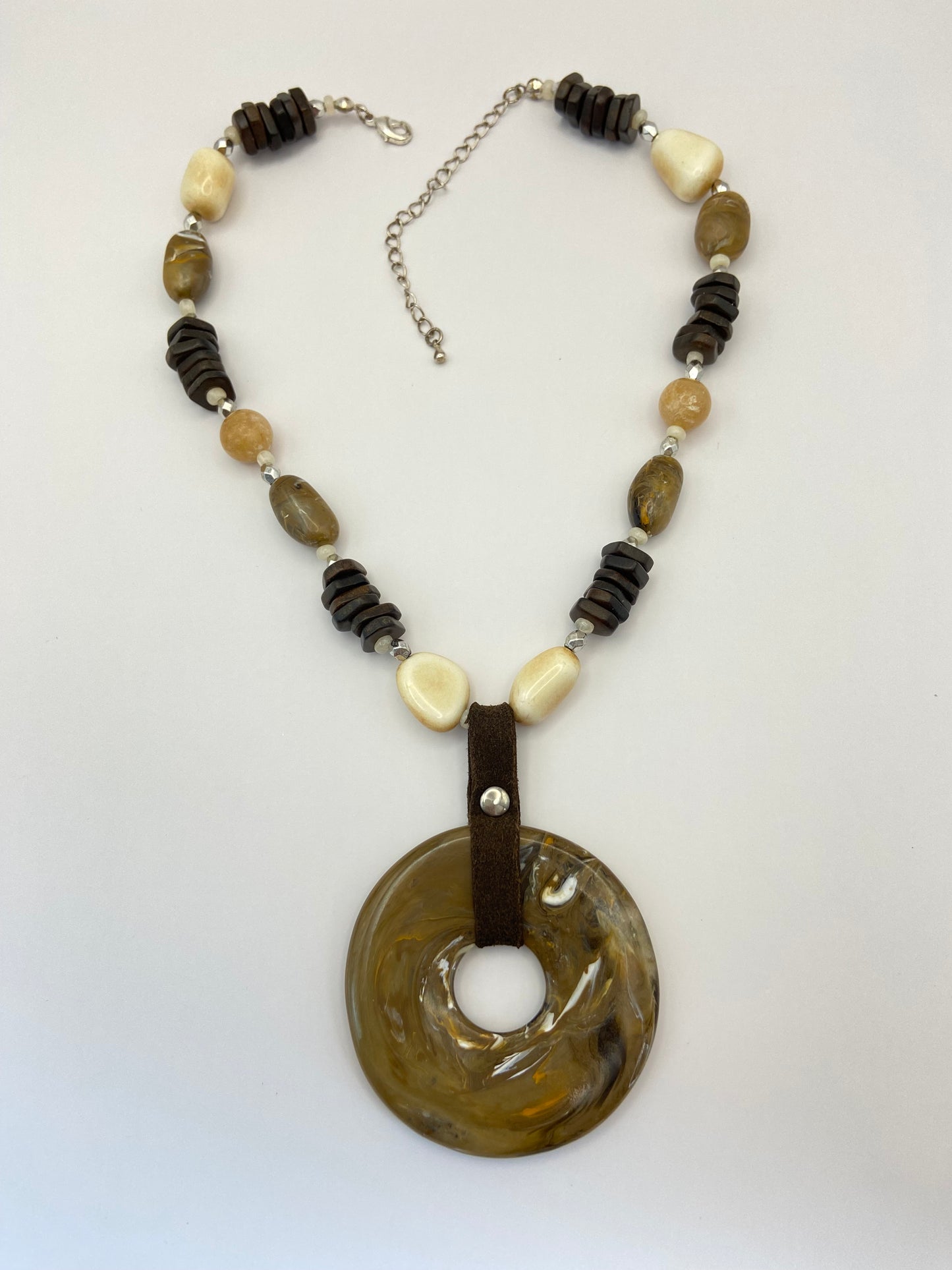 Earth Tone Beads Necklace