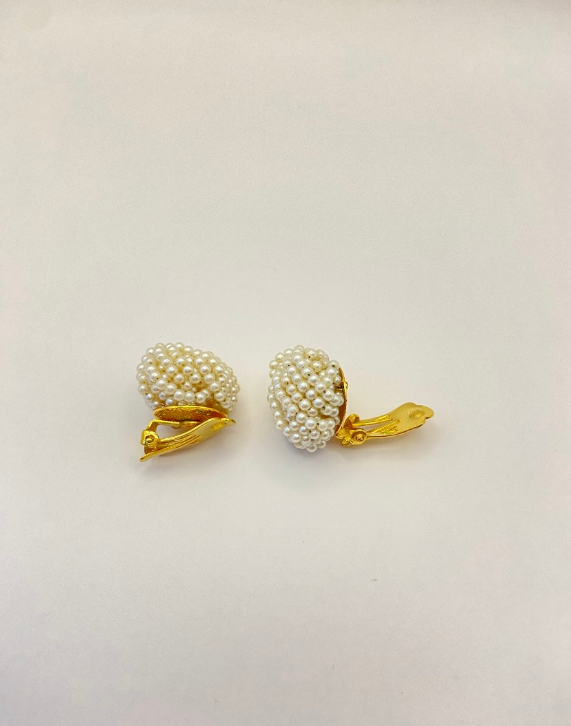 Vintage Seed Bead Earrings