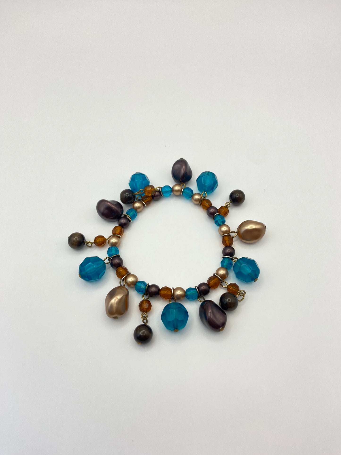 Turquoise & Brown Bracelet